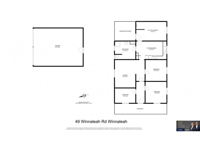 49 Winnaleah Road, Winnaleah TAS 7265 Floorplan