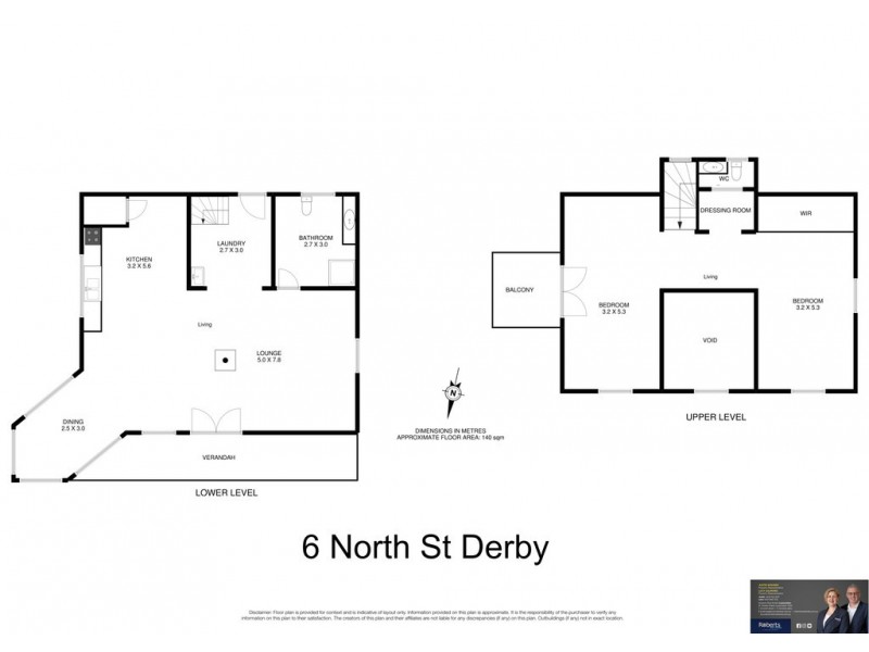 6 North Street, Derby TAS 7264 Floorplan