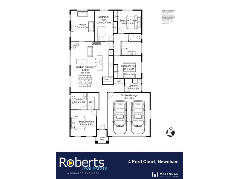 4 Ford Court, Newnham TAS 7248