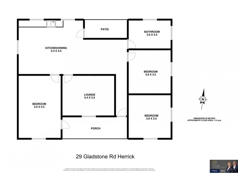 29 Gladstone Road, Herrick TAS 7264 Floorplan