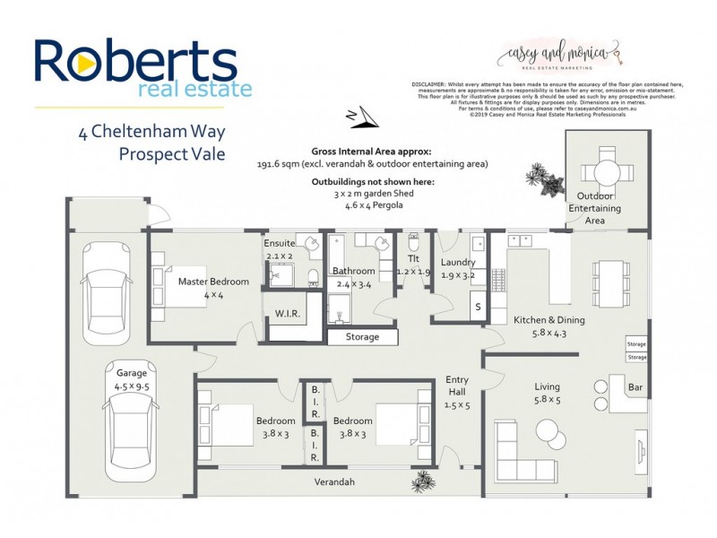 4 Cheltenham Way, Prospect Vale TAS 7250 Floorplan