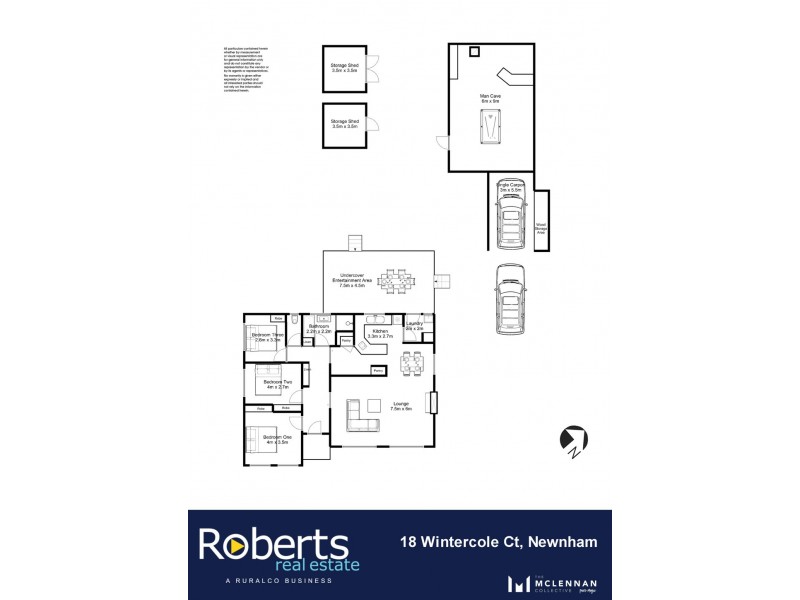 18 Wintercole Court, Newnham TAS 7248 Floorplan
