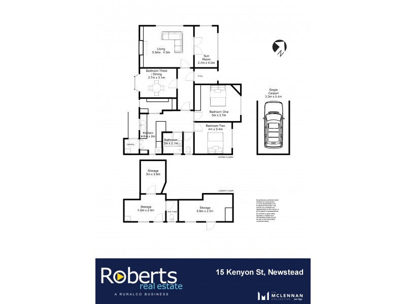 15 Kenyon Street, Newstead TAS 7250 Floorplan