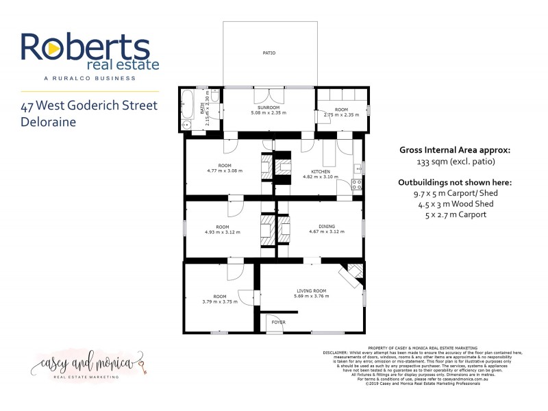 47 West Goderich Street, Deloraine TAS 7304 Floorplan