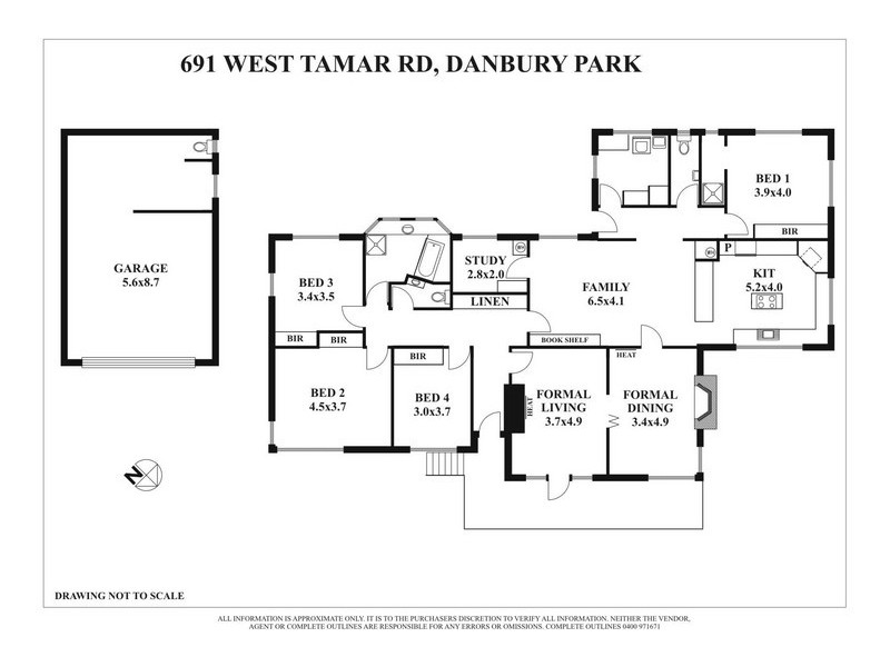 691 West Tamar Highway, Legana TAS 7277