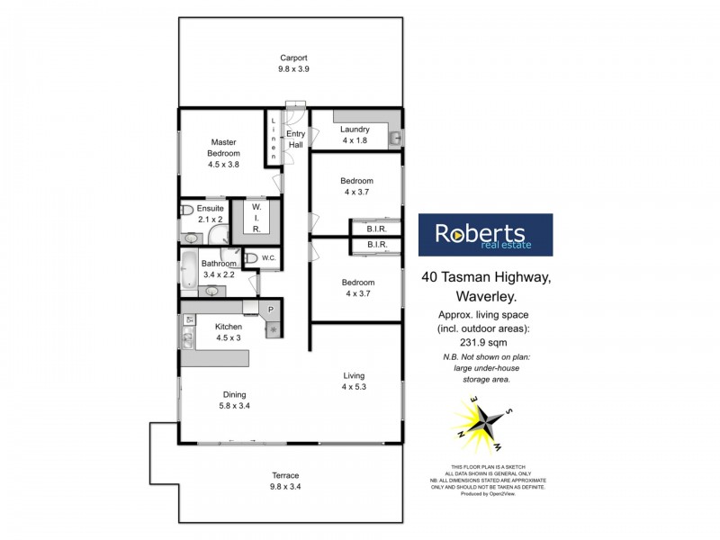 40 Tasman Highway, Waverley TAS 7250 Floorplan