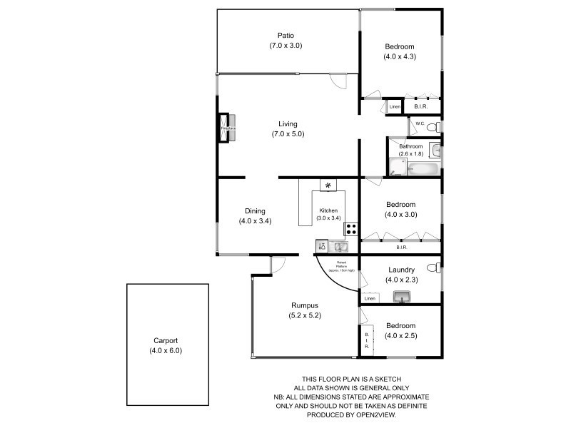 37 Myrtle Road, Youngtown TAS 7249 Floorplan