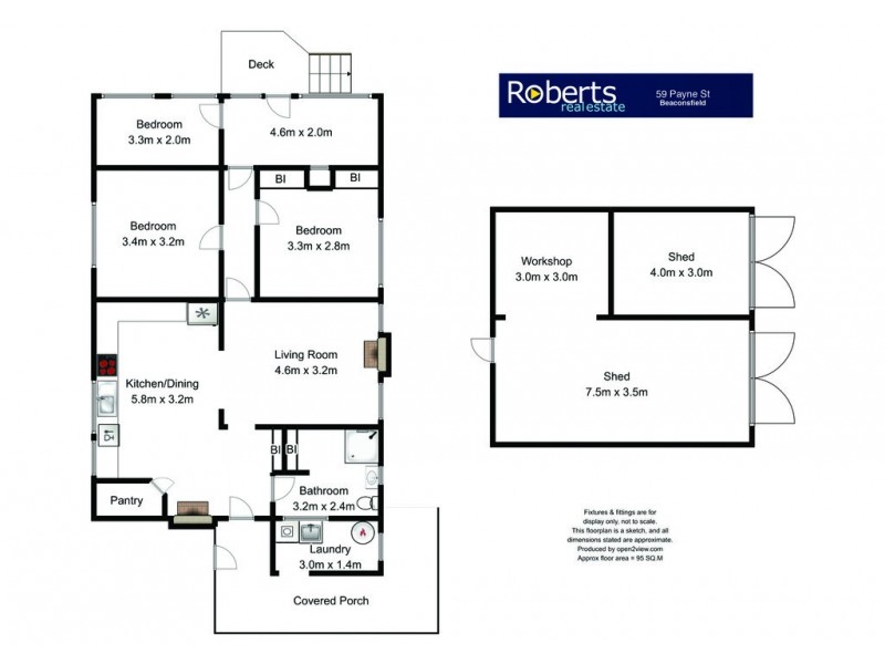 59 Payne Street, Beaconsfield TAS 7270 Floorplan