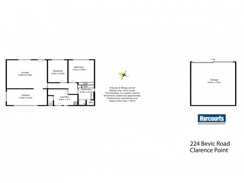 224 Bevic Road, Clarence Point TAS 7270 Floorplan