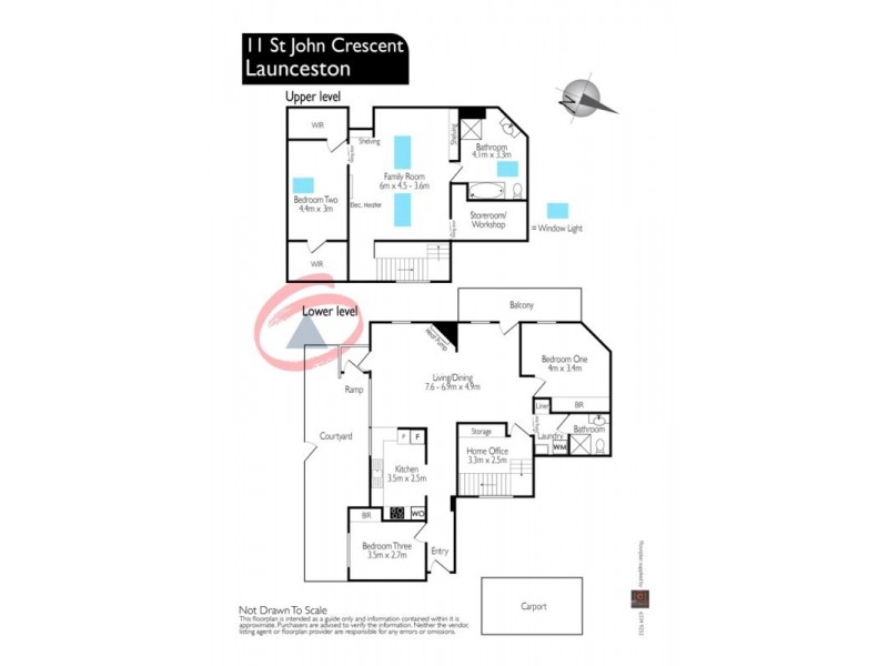 11 St John Crescent, Launceston TAS 7250 Floorplan
