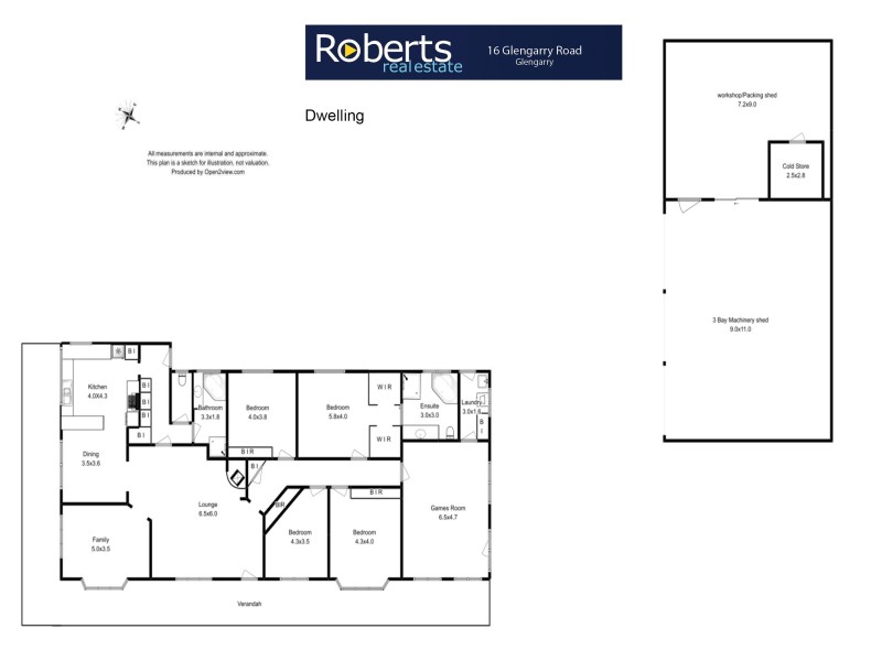 16 Glengarry Road, Glengarry TAS 7275 Floorplan