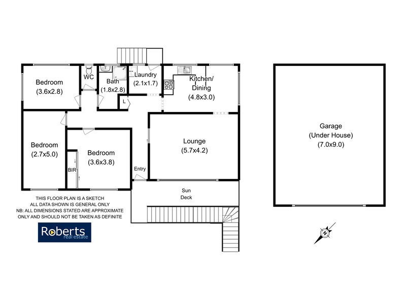 63 Cornwall Crescent, Newnham TAS 7248 Floorplan
