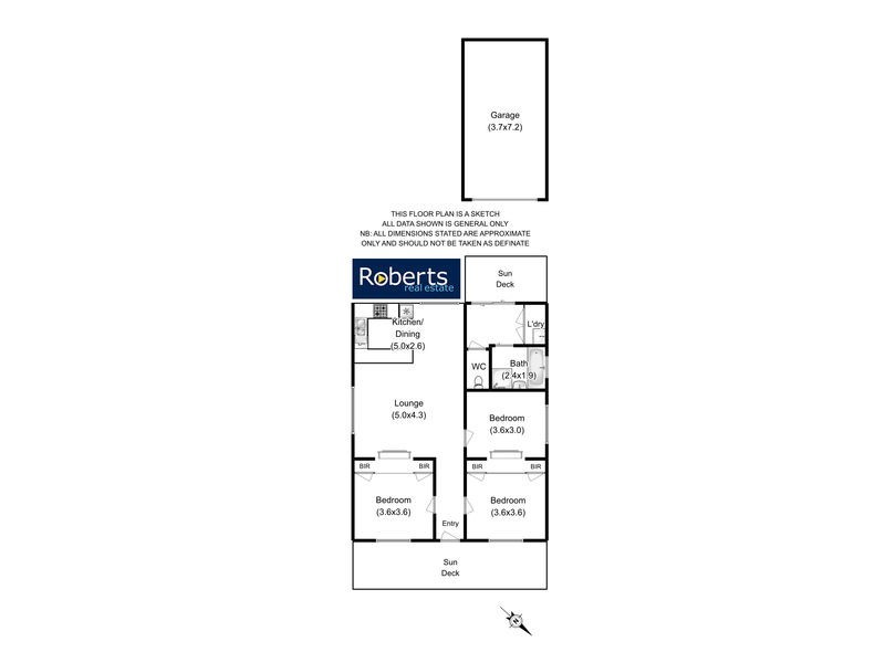 7 Napier Street, Youngtown TAS 7249 Floorplan