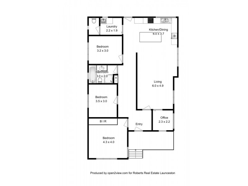 72 Campbell Street, Newstead TAS 7250 Floorplan