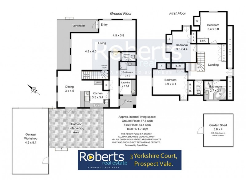 3 Yorkshire Crt, Prospect TAS 7250 Floorplan