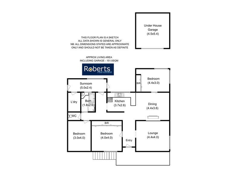 136 Pomona Road North, Riverside TAS 7250 Floorplan