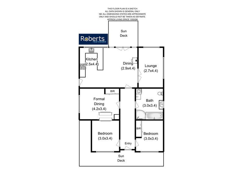 13 Birdwood Street, Mowbray TAS 7248 Floorplan