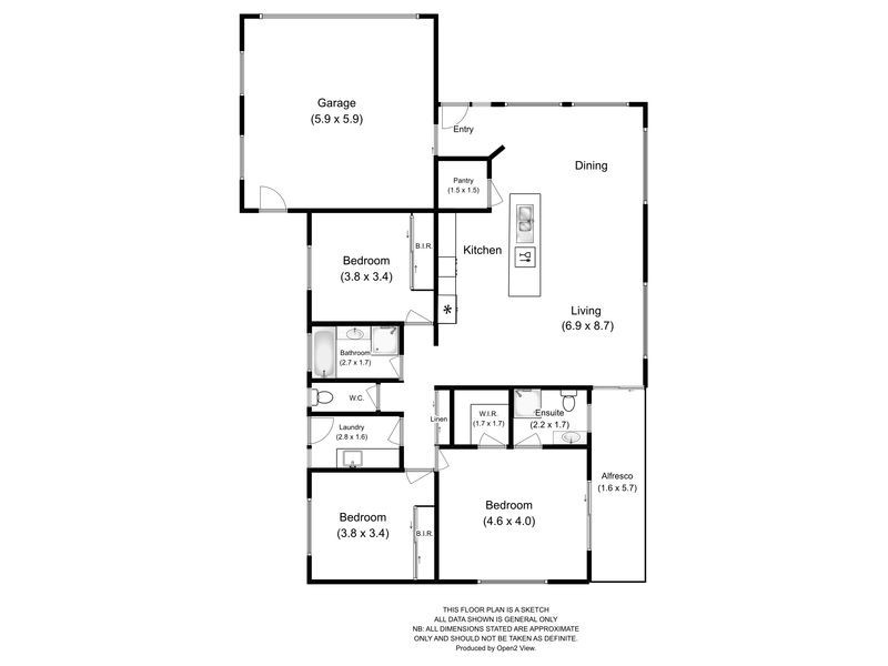 1/28 Alawoona Street, Legana TAS 7277 Floorplan