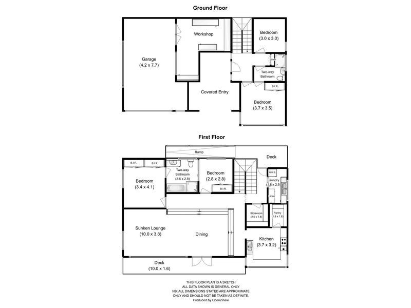 53 Dion Crescent, Riverside TAS 7250 Floorplan