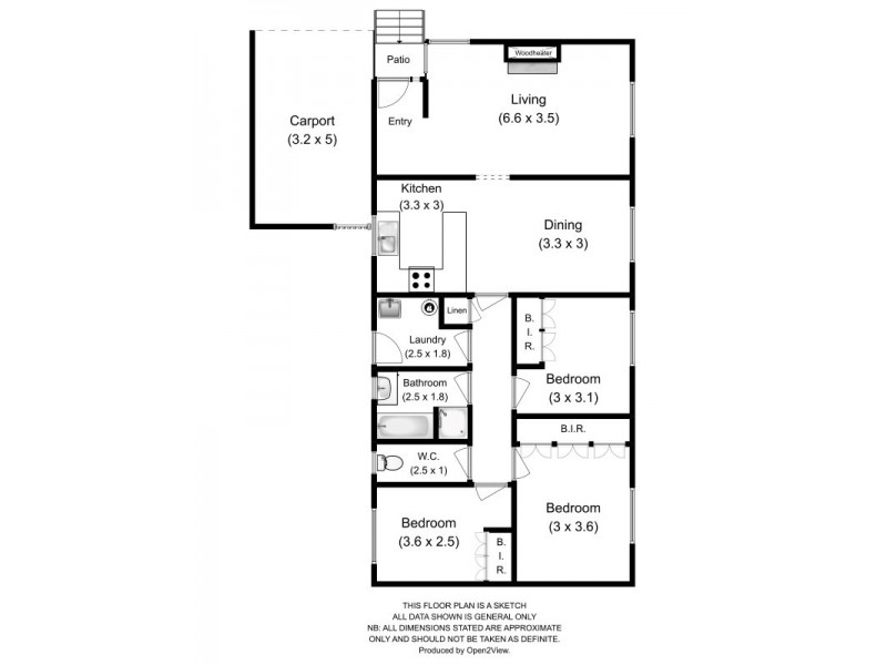 57 Mt Leslie Road, Prospect TAS 7250 Floorplan
