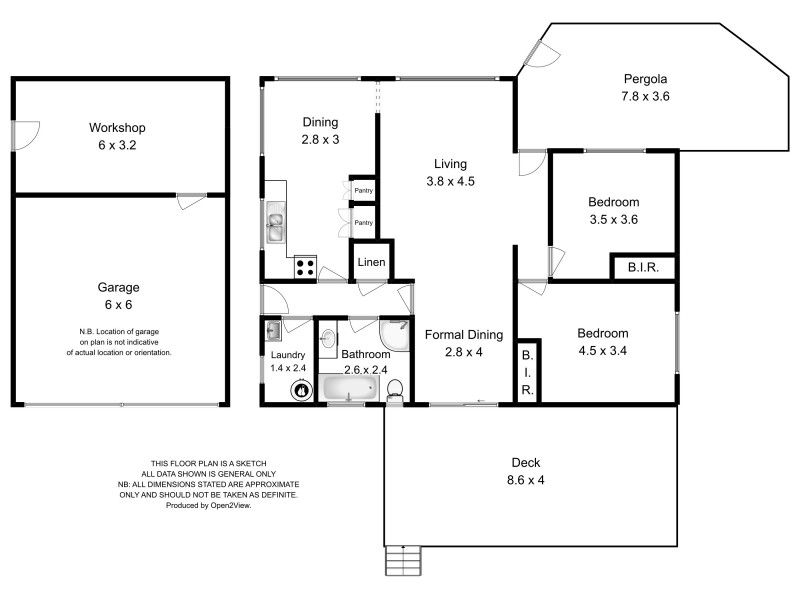 94 Rowland Crescent, Summerhill TAS 7250 Floorplan