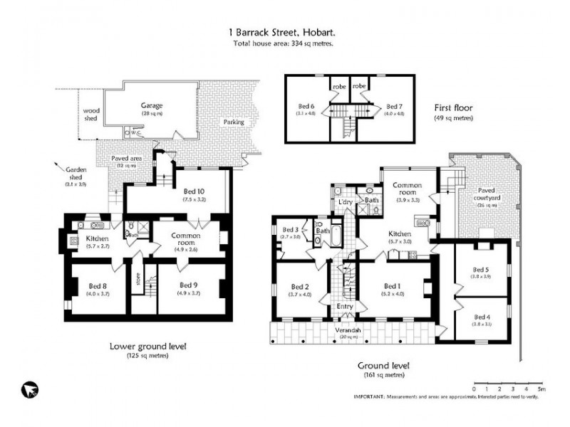 1 Barrack Street, Hobart TAS 7000