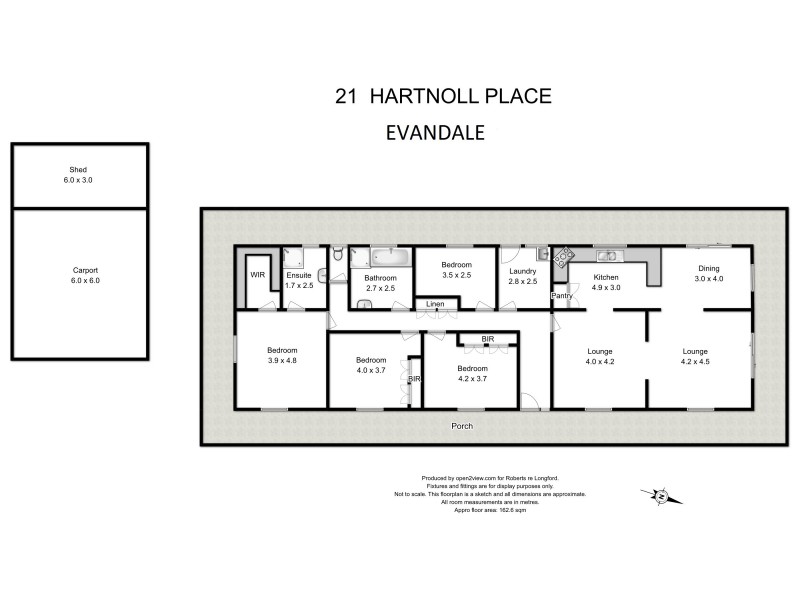 21 Hartnoll Place, Evandale TAS 7212 Floorplan