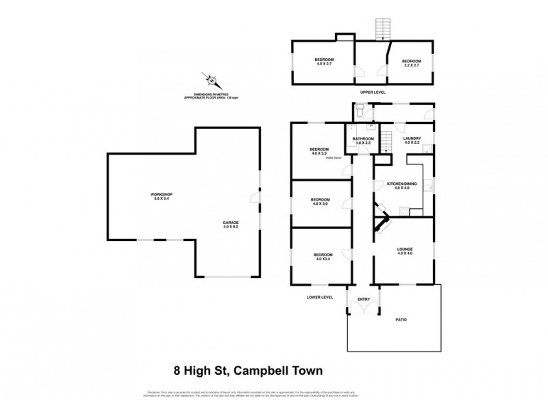 8 High Street, Campbell Town TAS 7210 Floorplan