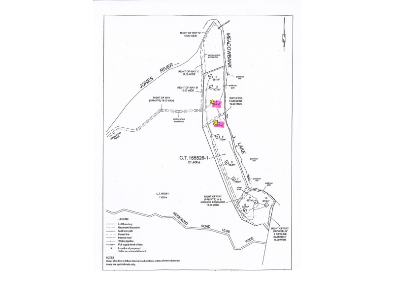 Lot 3 Jones River Road, Meadowbank TAS 7140