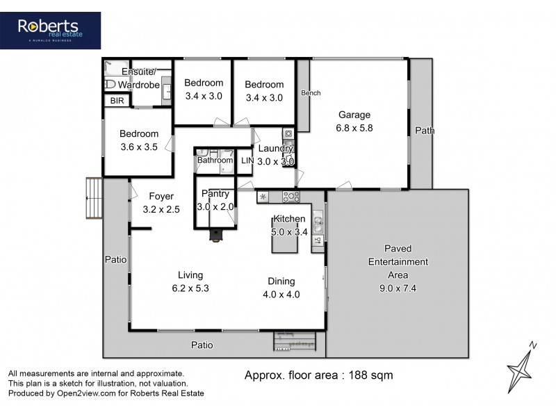 70 Charles Street, Orford TAS 7190 Floorplan