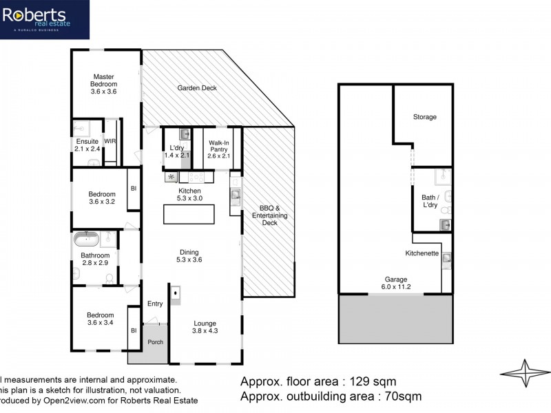13 Strawberry Hill Court, Orford TAS 7190 Floorplan