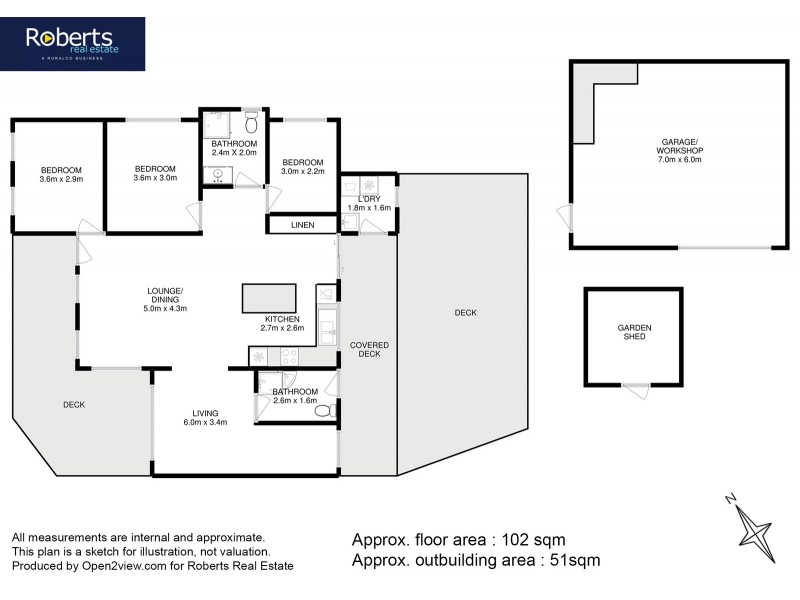 4 Jetty Road, Orford TAS 7190 Floorplan
