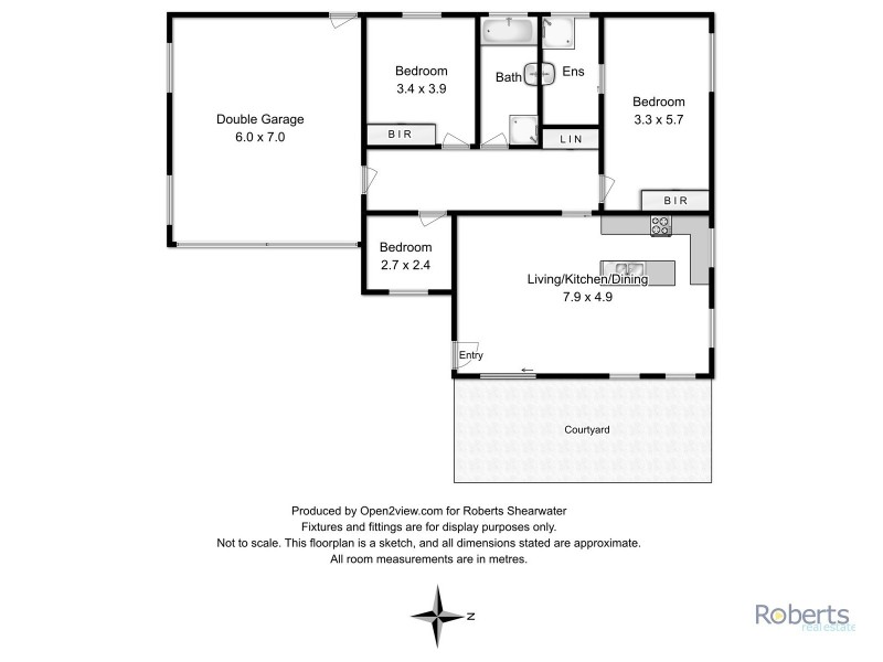 2/2 Tranquil Place, Shearwater TAS 7307 Floorplan