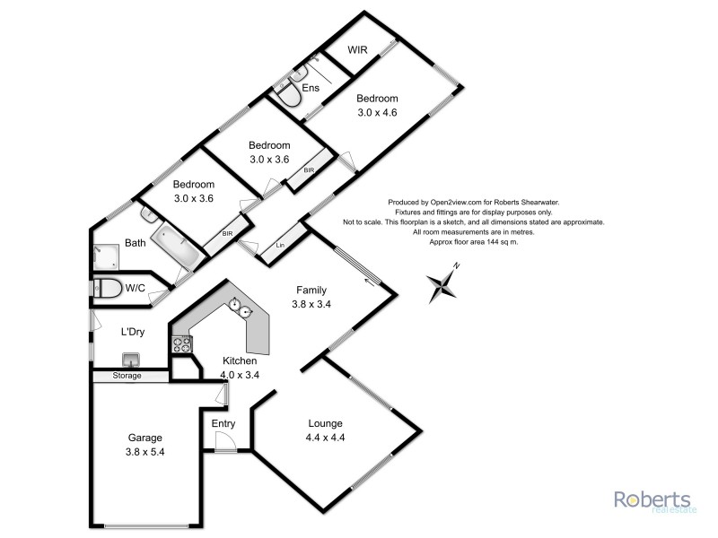 28 Estuary Views, Shearwater TAS 7307 Floorplan