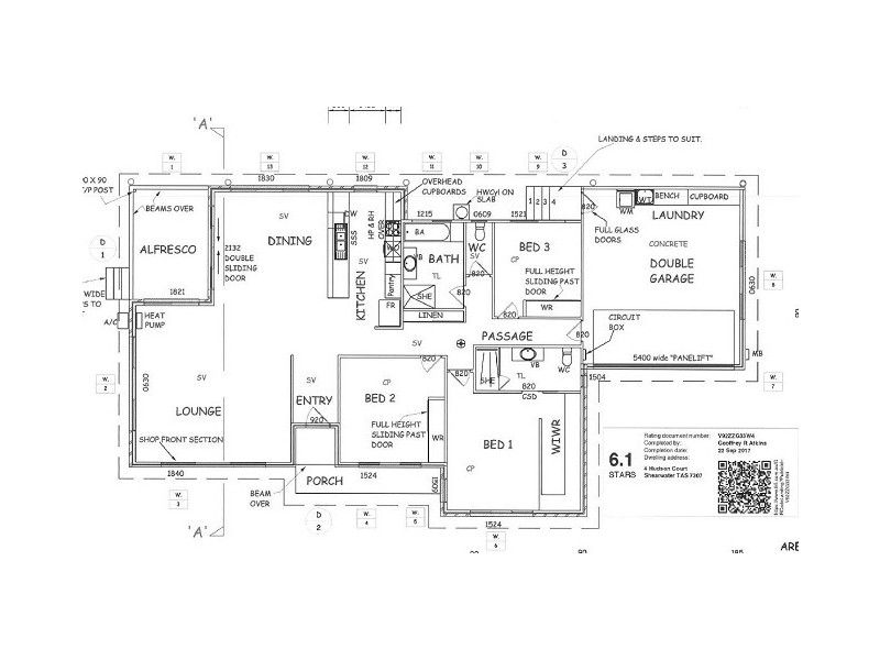 4 Hudson Court, Shearwater TAS 7307 Floorplan