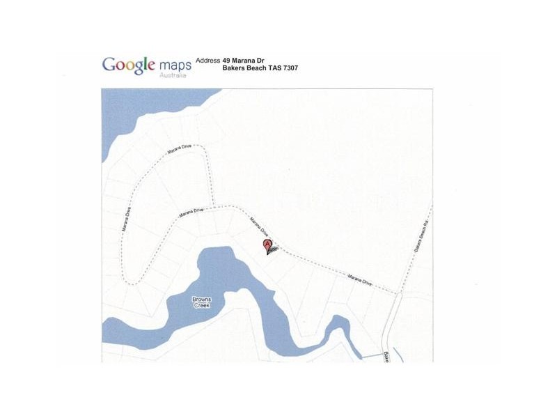 49 Marana Drive, Bakers Beach TAS 7307