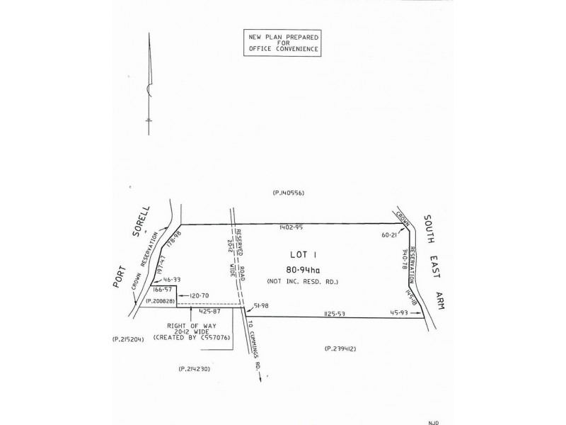 Lot 265  Lades Road, Harford TAS 7307