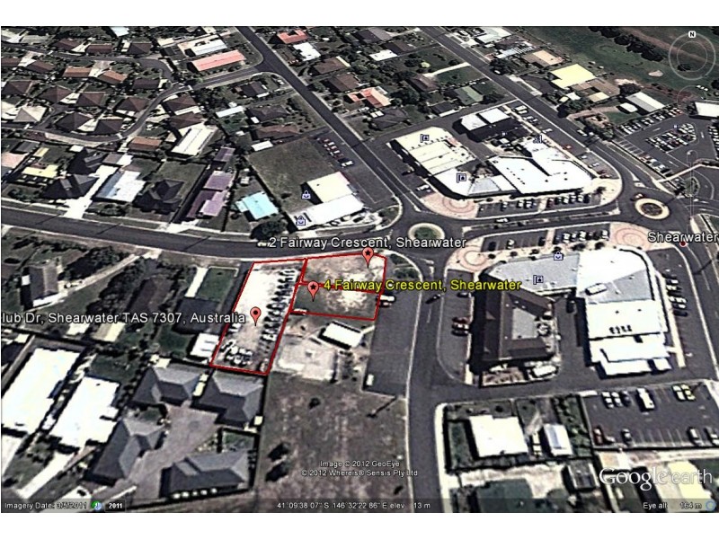 2 and 4 Fairway Crescent and 8 Club Drive, Shearwater TAS 7307