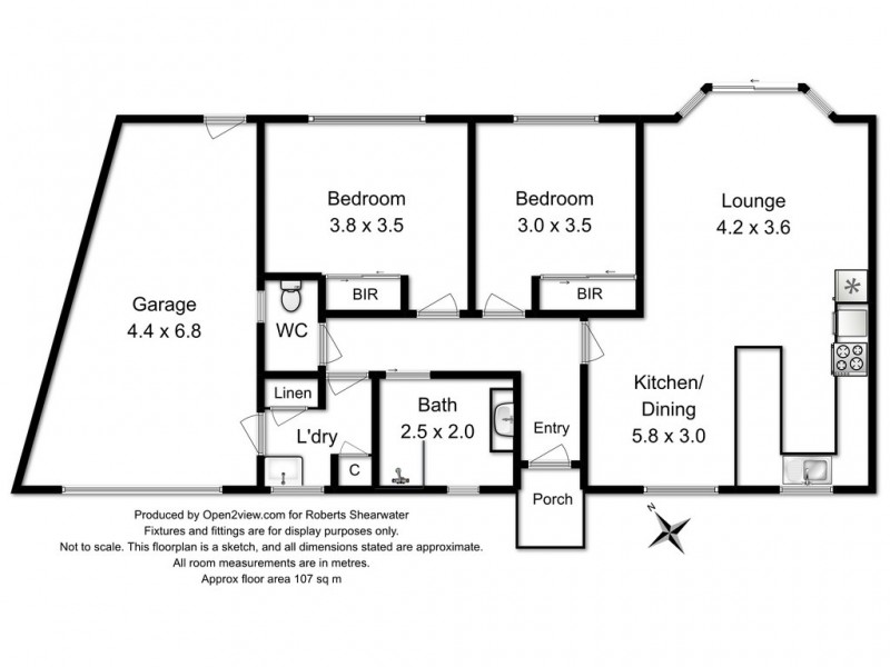 15/1 Seahaven Crescent, Shearwater TAS 7307 Floorplan