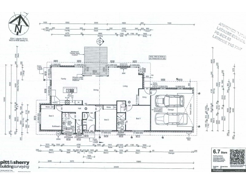 3 Tranquil Place, Shearwater TAS 7307 Floorplan