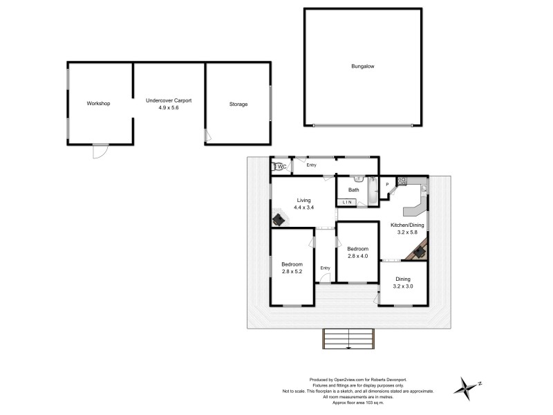 227 Jeffries Road, Paradise TAS 7306 Floorplan