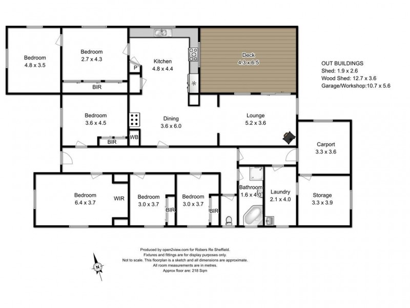 52 Marshall Road, Nook TAS 7306 Floorplan