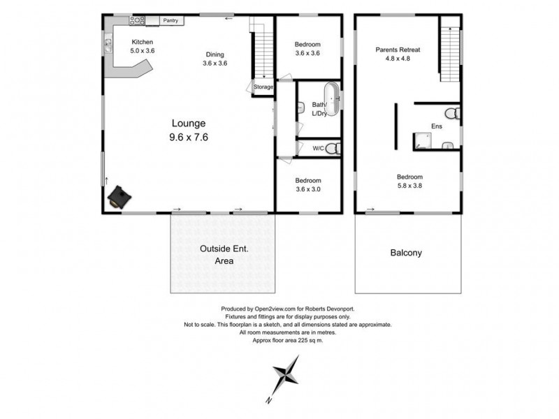 836 Lorinna Road, Lorinna TAS 7306 Floorplan