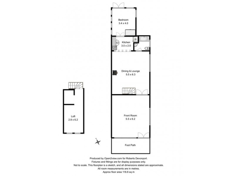 2/39 Main Street, Sheffield TAS 7306 Floorplan