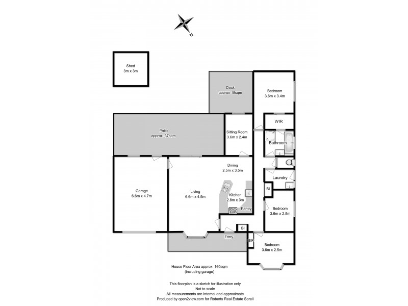 7 Ivy Close, Oakdowns TAS 7019 Floorplan