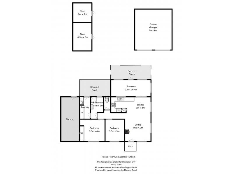 8 Carlton Court, Carlton TAS 7173 Floorplan