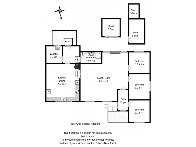 5 Climie Street, Campania TAS 7026 Floorplan