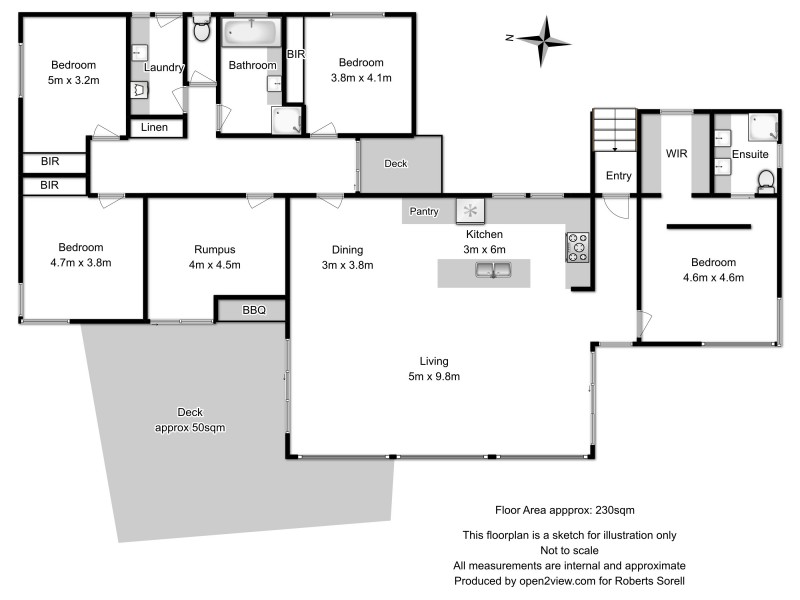 2 Whitefoord Parade, Dodges Ferry TAS 7173 Floorplan