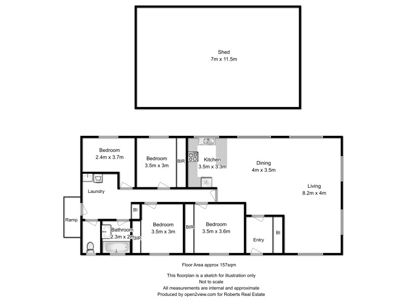 708 Arthur Highway, Forcett TAS 7173 Floorplan