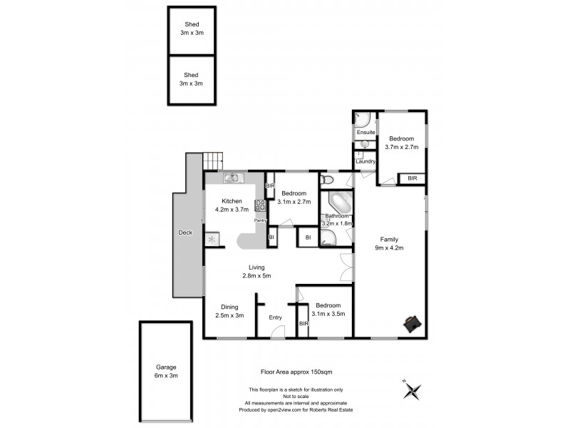 6 Junction Street, Dodges Ferry TAS 7173 Floorplan